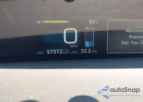 2016 Toyota Prius Two from USA, damaged, VIN JTDKBRFU7G3506256